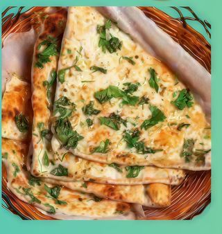 2. Garlic Naan