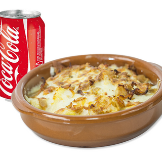 MENU PLATO GRATINADO 1 REFRESCO
