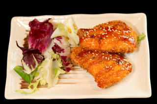 Salmón Frito (2 Pzs.)