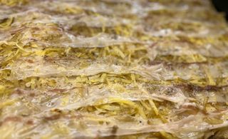 Pizza patate e lardo