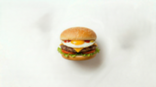 Beef Egg Burger