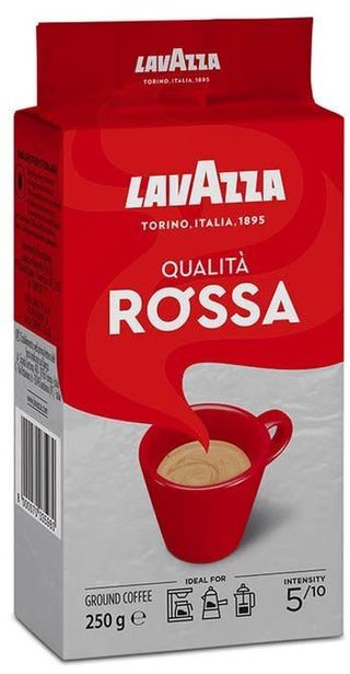 Kawa Mielona Lavazza Rossa 250g