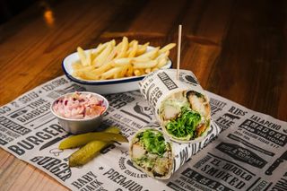 Crispy Chicken Wrap XL