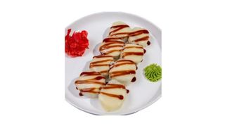 Запеченный с курицей ролл