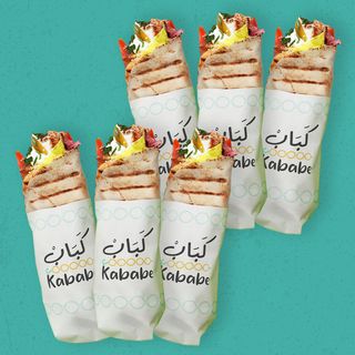 6 Shawarmas Kababe au choix