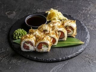 Philadelphia s tunjevinom u Bonito pahuljicama