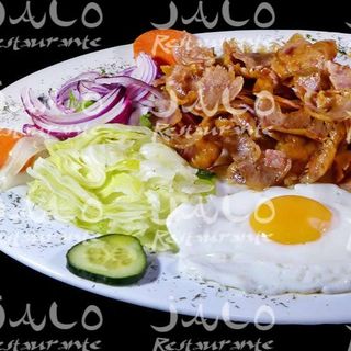 MENU PLATO CON HUEVOS