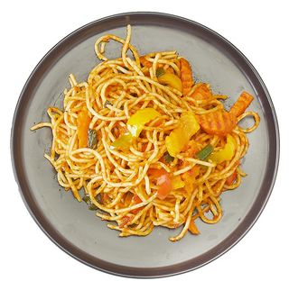Jollof spaghetti
