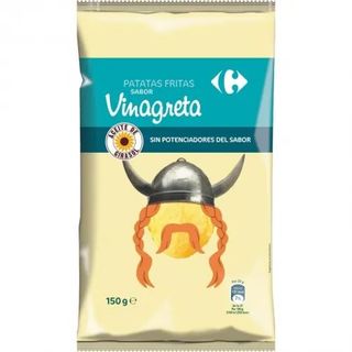 Patatas Fritas Sabor Vinagreta Carrefour 150 Gr.