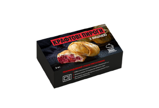 УПАК Крафтові пироги із вишнею