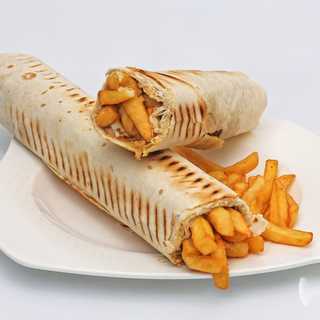 Tortilla Z Frytkami Średni rozmiar