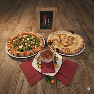 Комбо меню 2 пици по избор + десерт тирамису