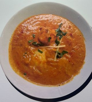 Madras Chicken Con Naan O Arroz