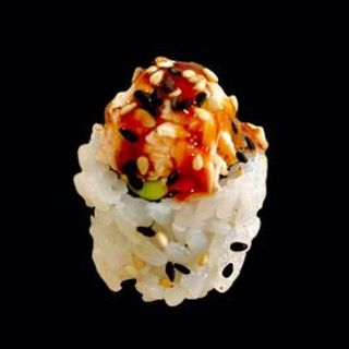 tempura roll-salmone cotto 