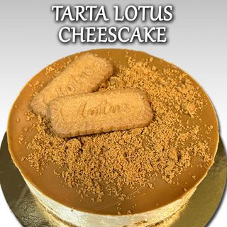 Tarta Lotus Cheescake (Tamaño único de 6 raciones)