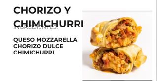 EMPANADA CHORI CRIOLLO &CHIMICHURRI
