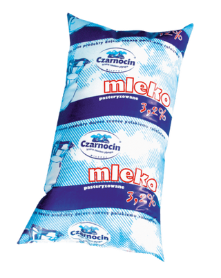 Mleko 3,2% 1 litr folia Czarnocin