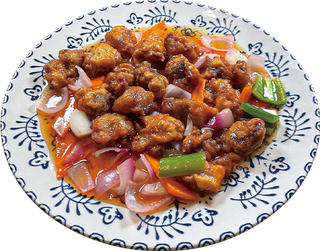 Pollo agridulce estilo China