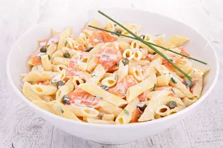 Pâtes Au Saumon