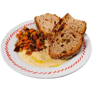 Hummus e verdure