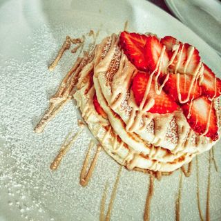 Panquecas Kinder Morangos