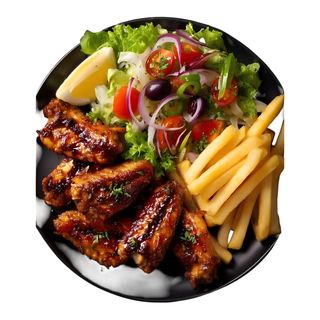 Spicy chicken platter 1/2