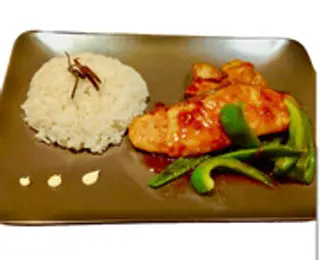 Salmón Teriyaki