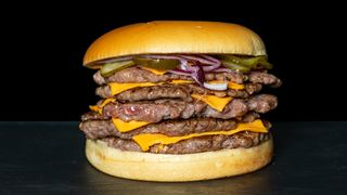 Triple Double Classic Smash burger