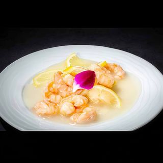 281 Gamberi in salsa limone