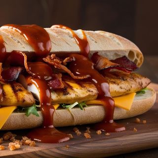 BBQ Pollo Bocadillo