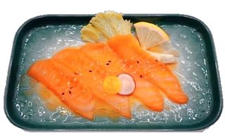 Carpaccio di salmone in salsa ponzu - 8 pezzi