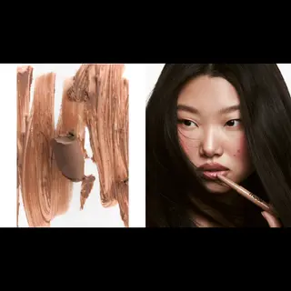 Peptide lip shape bend