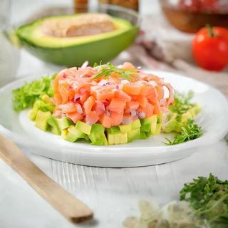 123 Tartar salmone avocado