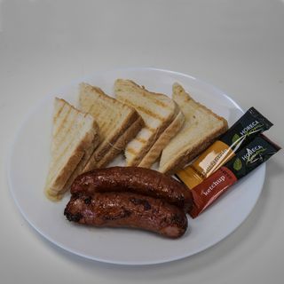 Śniadanie strażaka