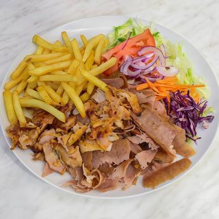 Plato kebab solo