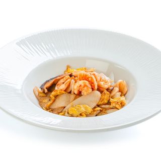 179. Gnocchi di riso con mazzancolle