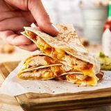 Cheesy quesadillas