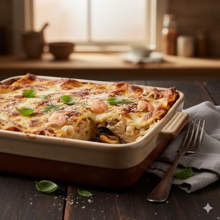 Lasagne Fruit de mer