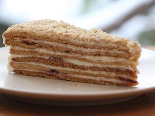 Домашна френска селска торта с боровинки (160г)