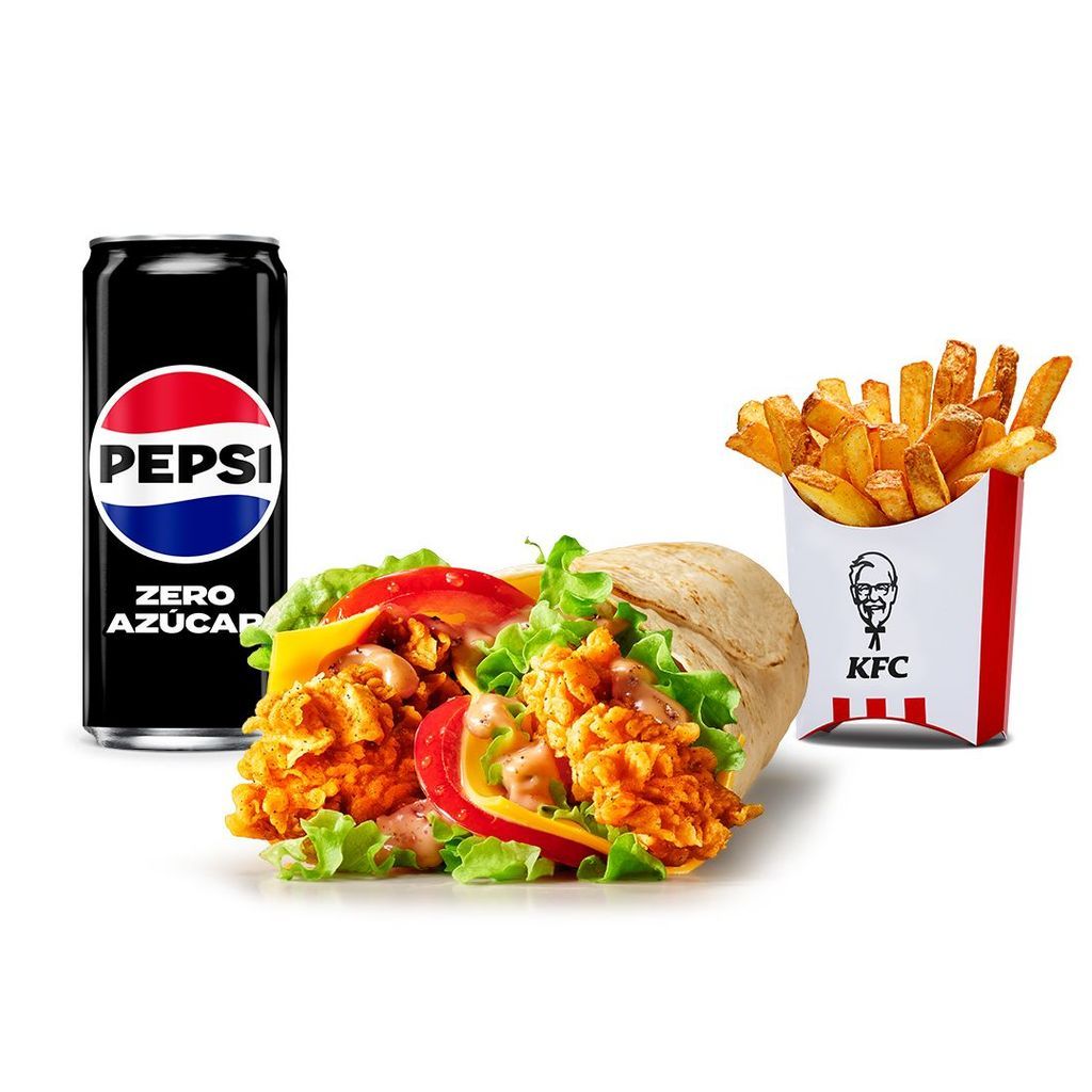 Menú Wrap Coronel