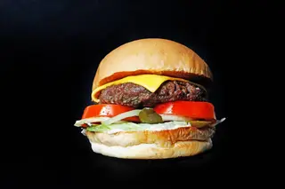 Swiss Mushroom Burger