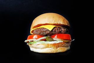 Swiss Mushroom Burger