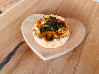 Quiche bacon, dovlecel sau spanac