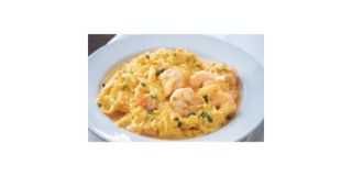 Omelette con gamberi
