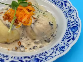 Галушки з курячою печінкою (265g)