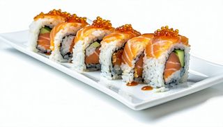 Uramaki Philadelphia black - 4 pezzi