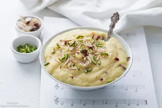 Coconut halwa