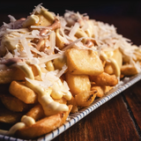 Patatas fritas con parmesano