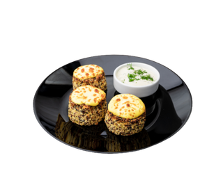 Комбо Кюфтенца от киноа и тиквички + 1бр. Coca-Cola Zero кен (330мл.)