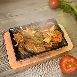 Lamb Sizzler with Rice and FREE NAAN